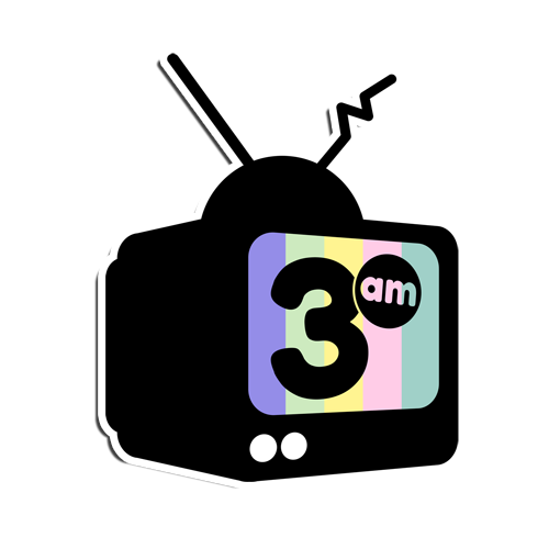 3AM Color Logo Sticker