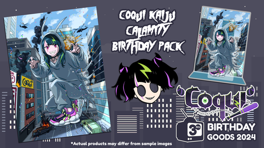 Coqui Kaiju Calamity Birthday Pack!